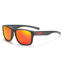 KDEAM Classic Square Frame Gepolariseerde Zonnebril UV400 Bescherming Sport Zonnebril voor Buitenfietsen Rijden Vissen