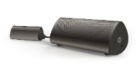 KEF: MUO   Draadloze speaker   Gunmetal + Gratis KEF MUO Powerbank