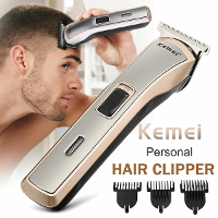 Kemei Heren Precisie Haartrimmer Snoerloos Oplaadbare Scheerapparaat Trimmer Scheermes Knippen Elektrisch Baardhaar