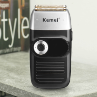 Kemei KM 2026 Draagbare 2 in 1 USB Elektrisch Scheerapparaat Mannen Scheermes Baard Trimmer Tondeuse