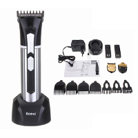 Kemei Km 3007 3 In 1 Men Electric Rechargeable Hair Trimmer Beard Shaver Clipper Groomer
