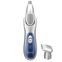 Kemei Km 503 2 In 1 Nose Hair Removal Electric Rechargeable Trimmer