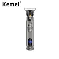 Kemei KM 700H Professionele kapper Precise Zero Gapped Tondeuse Clipper LCD scherm Snoerloos