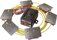 Kemo M176 Ultrasone marterverschrikker Met flitslicht, Met hoogspanningsplaatjes, Waterdicht 1 stuk(s)