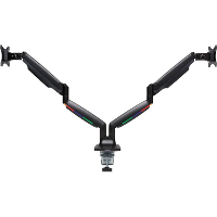 Kensington SmartFit One Touch Height Adjustable Dual Monitor Arm monitorarm
