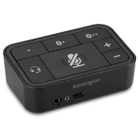 Kensington Universal 3 in 1 Pro Audio Headset Switch switch Bluetooth, USB, 3,5mm Audio