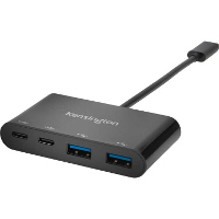 Kensington USB C 4 Port Hub usb hub 2x USB 3.0 Typ A | 2x USB 3.0 Typ C