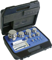 Kern 323 654 F1 Gewichtenset, 1 Mg   500 G Messing Vernikkeld, In Kunststof Koffer