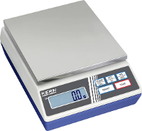 Kern 440 49A Precisie weegschaal Weegbereik (max.) 6 Kg Resolutie 0.1 G werkt op het lichtnet, werkt op batterijen, werkt op een accu Zilver