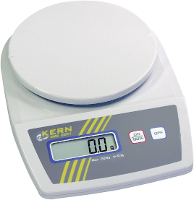 Kern Emb 5.2K1 Brievenweegschaal Weegbereik (max.) 5.2 Kg Resolutie 1 G Werkt Op Het Lichtnet, Werkt Op Batterijen Wit Kalibratie Conform Iso