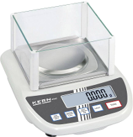 Kern Ems 12k1 Brievenweegschaal Weegbereik (max.) 12 Kg Resolutie 1 G Werkt Op Het Lichtnet, Werkt Op Batterijen Wit Kalibratie Conform Iso