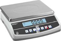 Kern GAB 30K0.2N+C Tafelweegschaal Kalibratie DAkkS Weegbereik (max.): 30 Kg Resolutie: 0.2 G werkt op het lichtnet, werkt op een accu Zilver