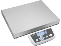 Kern Pakketweegschaal Weegbereik (max.): 60 Kg Resolutie: 10 g, 20 g werkt op het lichtnet, werkt op batterijen, werkt op een accu Zilver