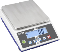 Kern PCB 10000 1 Precisie weegschaal Weegbereik (max.) 10 Kg Resolutie 100 mg Wit, Zwart, Zilver