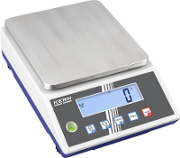 Kern PCB 6000 0+C Precisie weegschaal Kalibratie (DAkkS) Weegbereik (max.) 6 Kg Resolutie 1 g werkt op stekkernetvoeding, werkt op batterijen Grijswit,
