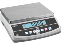 Kern Tafelweegschaal Weegbereik (max.): 12 Kg Resolutie: 0.1 G werkt op het lichtnet, werkt op een accu Zilver