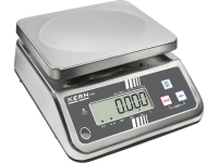 Kern Tafelweegschaal Weegbereik (max.): 25 Kg Resolutie: 10 g werkt op het lichtnet, werkt op een accu Zilver
