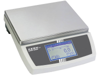 Kern Tafelweegschaal Weegbereik (max.): 30 Kg Resolutie: 0.5 G werkt op het lichtnet, werkt op batterijen, werkt op een accu Zilver