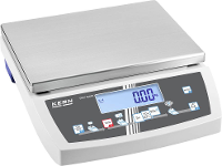Kern Telweegschaal Weegbereik (max.) 16 Kg Resolutie 0.05 G werkt op het lichtnet, werkt op batterijen, werkt op een accu Zilver