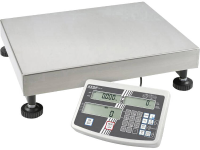 Kern Telweegschaal Weegbereik (max.) 30 Kg Resolutie 0.2 G, 0.5 G werkt op het lichtnet, werkt op een accu Zilver