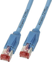 Kerpen Rj45 Netwerk Aansluitkabel Cat 6 S/ftp 5 M Blauw Vlambestendig, Snagless