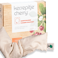 Kersepitje Warmtekussen Ecru