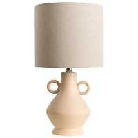 KERULEN   Tafellamp   Beige   Keramiek