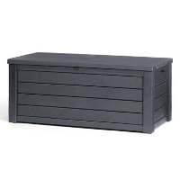 Keter Eastwood Opbergbox   570L   72,4x155x64,4cm   Antraciet