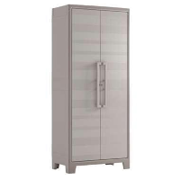 Keter Gulliver Hoge Kast   4 Planken   80x44x182 cm   zand/beige