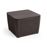 Keter Luzon Plus opbergtafel   57x57x43cm   Grafiet