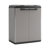 Split basic   68x39x85 cm   donker grijs/zwart
