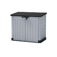 Keter Store It Out Max Opbergbox   1200L   145,5x82x125cm   Grijs/Zwart