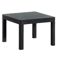 Keter tafel Emma   antraciet   59x59x43 cm   Leen Bakker