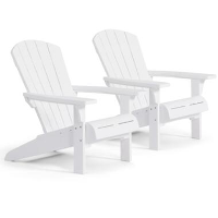Keter Troy Adirondack Tuinstoel   set van 2   81x80x96,5cm   Wit
