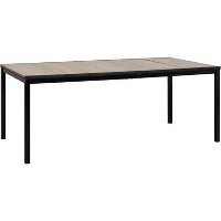 Tuintafel Porto   metaal/kunststof   75x200x95 cm   Leen Bakker