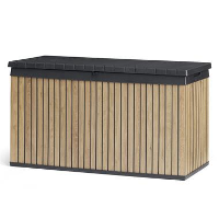 Keter Venetian Opbergbox   570L   142.5X65.3X78.2Cm   Bruin