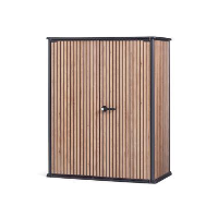 Keter Venetian Opbergkast   140x73.6X170.4Cm   Bruin
