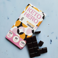 Keto Hero 75% Belgian Dark Chocolate