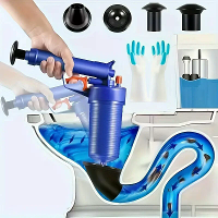 Keuken Toilet Riool Sleep Handcrank Pijp Toilet Toilet Keuken Sleep Professionele Afvoer Reiniger Kit