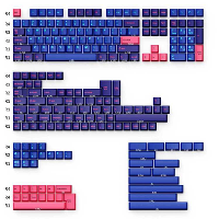 Keychron Cherry Profile Double Shot PBT Full Keycap Set   Player keycaps