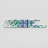 Keychron Cloud and Snow   Cherry Profile Dye Sub PBT Full Keycap Set keycaps
