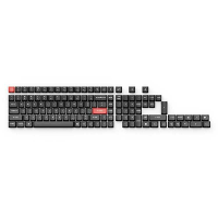 Keychron Double Shot PBT OSA Full Keycap Set   Dark Black keycaps