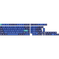 Keychron Double Shot PBT OSA Full Keycap Set   Light And Dark Blue keycaps 134 Stuks, US Layout (ANSI)