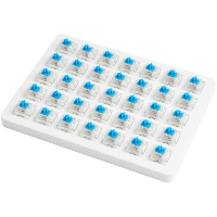 Keychron Gateron Cap Switch Set   Cap Blue, 35 Switches keyboard switches