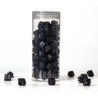 Keychron Gateron KS 3X Full Black Switch Set   Black keyboard switches