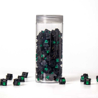 Keychron Gateron KS 3X Full Black Green keyboard switches