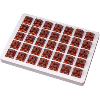 Keychron Gateron Phantom Switch set   Brown, 35 Switches keyboard switches