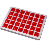 Keychron Gateron Phantom Switch set   Red, 35 Switches keyboard switches