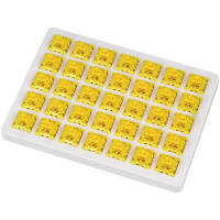 Keychron Gateron Phantom Switch set   Yellow, 35 Switches keyboard switches