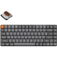 Keychron K3 Max A3 toetsenbord White leds, 75%, Double shot PBT, 2.4GHz | Bluetooth 5.1 | USB C